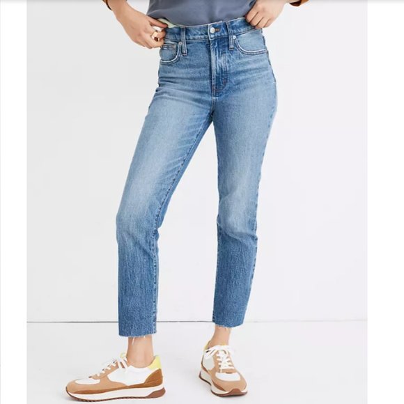 Madewell The Perfect Vintage Jean in Enmore Wash Raw Hem - Picture 2 of 15